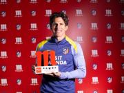 朱利亚诺西蒙尼荣膺马竞十月最佳球员潜力新星身价飙升