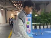 彭啸全运受伤休战一月脚踝韧带损伤