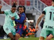 诺坎普揭幕战 尼科威廉斯逆境独舞