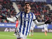 皇家社会右路首发易主格德斯压倒久保建英