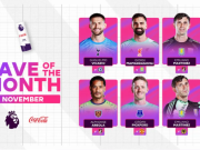 英超门神十一月群英荟萃