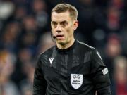 官方：法国名哨蒂尔潘执法欧冠1/8决赛次回合曼城vs皇马