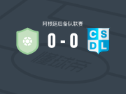 梅洛阿根廷后备队0-0CSD利尼尔斯后备队，双方鏖战90分钟未分胜负