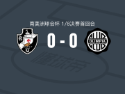 瓦斯科达伽马0-0奥林匹亚，双方握手言和