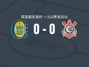 罗萨里奥中央0-0科林蒂安，秋色平分