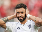 223场70球，B费英超生涯进球数已追平坎通纳