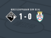 科英布拉大学1-0费拉人，莱安德罗-席尔瓦一击制胜