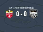 SC波尔塔瓦0-0基督教体育，势均力敌