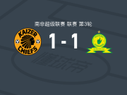 凯萨酋长1-1马梅洛迪日落，菲利打破僵局，马伊卢拉扳平比分