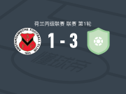 弗洛丁格3-1AFC，Jefry Dijkstra破门，E. Franse建功