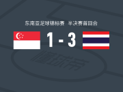 泰国3-1新加坡，提拉沙两球，色沙-叻迪传射