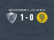 维霍维纳1-0兹林B队，Martins Egwu打进全场唯一进球