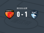 勒阿弗尔1-0勒芒，福德-杜库雷一击制胜