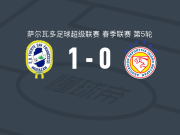 CD富尔特1-0梅塔潘，维尼修斯-桑塔纳一击制胜
