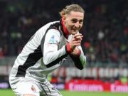 拉比奥上场时米兰在联赛场均2.38分，缺席时米兰场均仅1.44分