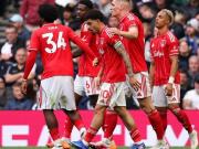 诺丁汉森林主客场均3-0胜热刺，近两个赛季对热刺完成四杀