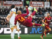 半场：罗马0-0莱切，皮西利进球被吹