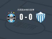 格雷米奥U20 0-0诺沃汉伯格U20，双方握手言和