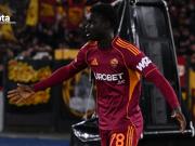 罗马本赛季意甲第6次1-0取胜，同期五大联赛仅少于米兰和里昂