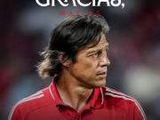 塞维利亚官方：阿尔梅达不再担任主教练，祝愿他未来一切顺利