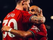 曼联大胜布莱顿谢什科首献助攻