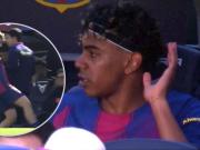 对阵巴列卡诺亚马尔不满被换下：简直离谱，怎么总是针对我