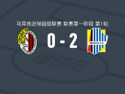 莫斯塔2-0哈姆伦斯巴达取马耳甲3连胜，蒂亚吉尼奥建功，Giancarlo锦上添花