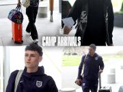 三狮集结，英格兰代表队多名球员已抵达球队驻地