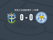萨顿联0-0莱斯特城U21，平分秋色