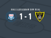 牛津城1-1哈尔博洛城，阿松巴隆加破僵，贝特曼扳平
