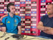 霍安：4名门将被征召其实是好事，我不会把这看作和谁的竞争