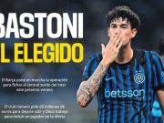 每体：国米对巴斯托尼要价6000万欧，巴萨准备报价现金+球员