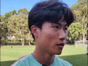 谢文能：热身赛是很好的学习机会；邵导带给我们很多新东西