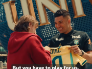  卡塞米罗给莫德里奇赠送巴西球衣后打趣：你得为我们出战