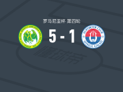 康戈迪亚齐安5-1大胜加拉茨钢铁，罗伯特-扬、加内亚破门