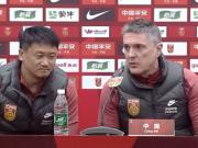 安东尼奥：满意下半场表现，比赛是考察新人，最终目标亚运会