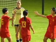 中国U17女足2-2阿森纳U17女足，比赛因雷电天气取消，方珍珠双响