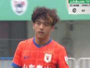 张羽桐双响闪耀中乙第30轮获最佳球员