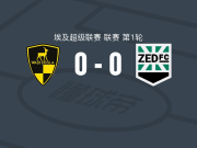 瓦迪格拉0-0泽德FC，双方握手言和