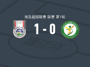 西梅德斯1-0埃及国家银行，Ali Hussein制胜球