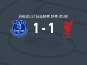 埃弗顿U21 1-1利物浦U21，威尔-赖特首开记录，Jack Patterson扳平比分