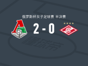 莫斯科火车头女足2-0莫斯科斯巴达女足，科罗夫基娜破门，丘布里洛锦上添花