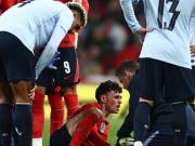 阿劳霍：我们差点赢下英格兰；国际比赛日出现伤病是遗憾的事