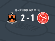 哈登堡2-1阿尔梅勒城二队，鲍维尔斯、斯威克斯特拉点射破门