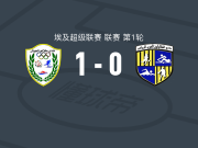 陆军先锋1-0阿拉伯承包商，艾哈迈德-阿拉丁一锤定音