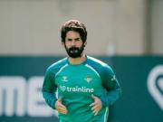 伊斯科已恢复训练，世体：贝蒂斯希望他赶上欧联半决赛