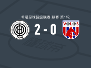 OFI克里特2-0沃洛斯，努斯点射破门