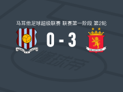 瓦莱塔 3-0大胜格兹拉联，泰勒、罗科-普尔沙破门