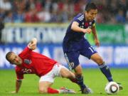 未尝胜绩，日本曾与英格兰交手3次，战绩1平2负