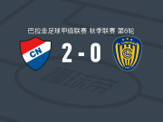 亚松森国民2-0卢克尼奥竞技，圣克鲁斯破门，乌戈-贝尼特斯锁定胜局